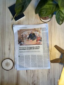 El secadero de reviverdes en el periódico IDEAL