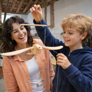 Taller para niños animal mágico de madera